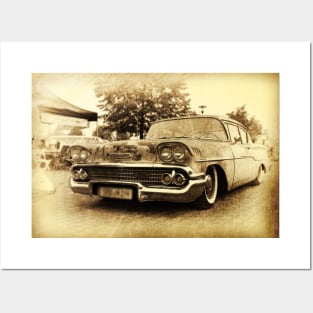 Chevrolet Bel Air, vintage Posters and Art